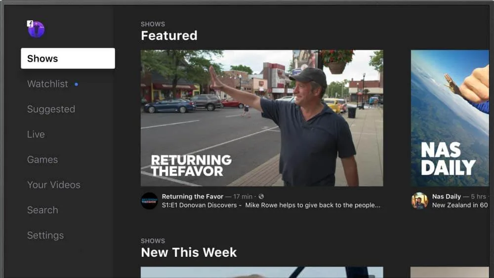 The Facebook Watch platform has been turned on to users all over the world.