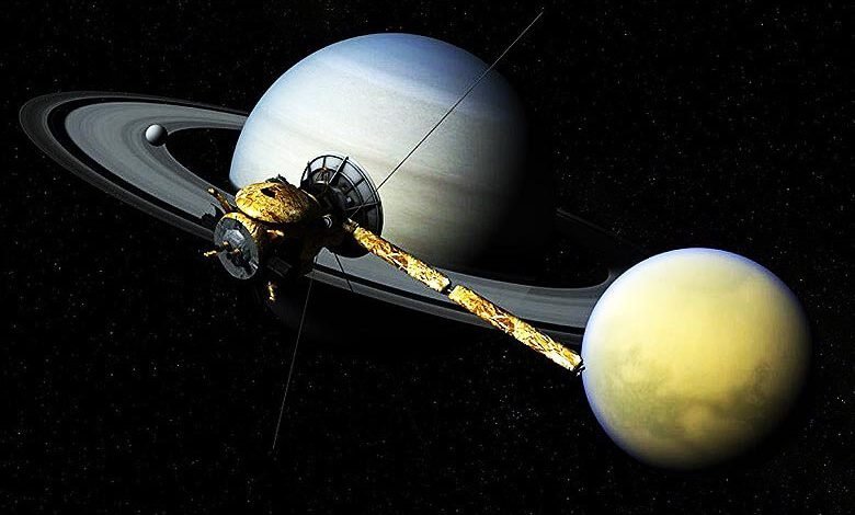 Cassini Uydusu Satürün Uzay Fotoğrafları