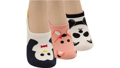 WOWFOOT Women Animal Design No-Show Casual Liner Socks