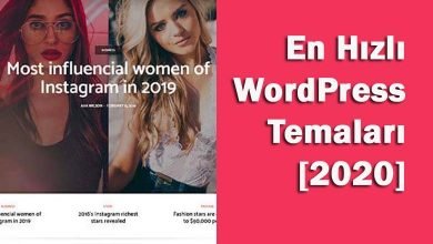 En :Hızlı WordPress temaları