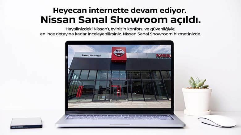 Nissan, sanal showroom açıldı.