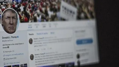 Twitter yine Trump'ın tweet'ini sildi.