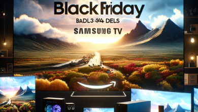 Best Black Friday Deals on Samsung Gaming Monitors & TVs at Amazon