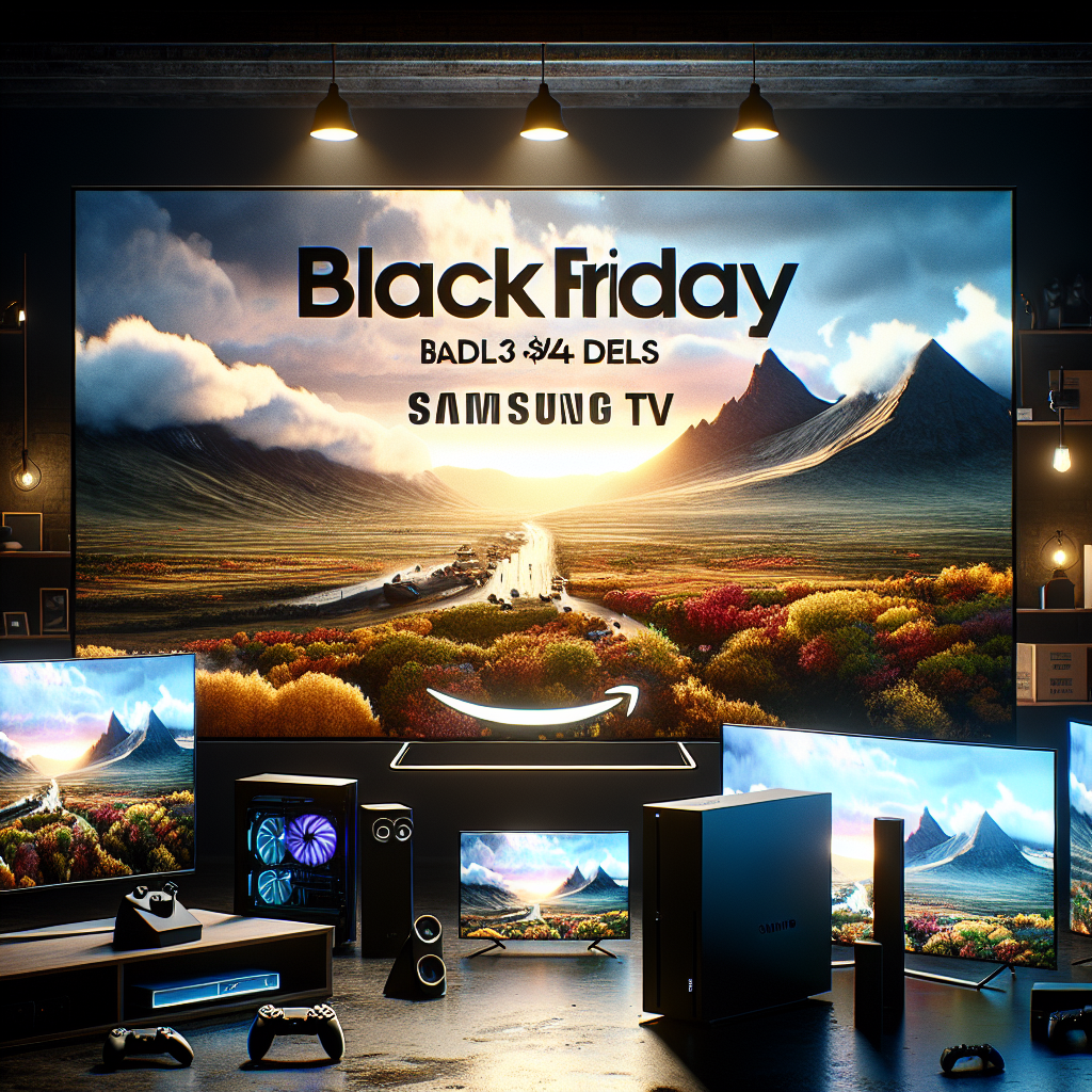Best Black Friday Deals on Samsung Gaming Monitors & TVs at Amazon